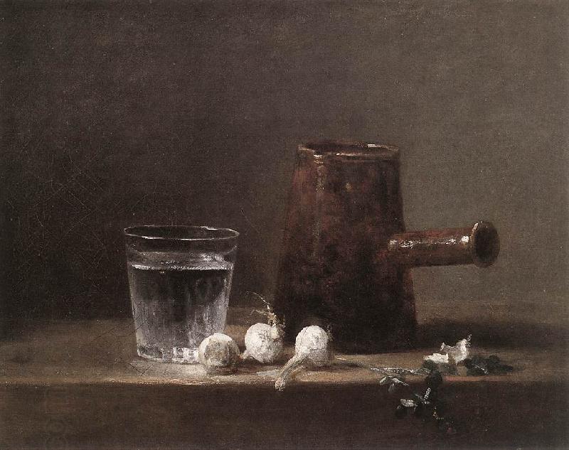 jean-Baptiste-Simeon Chardin Water Glass and Jug China oil painting art